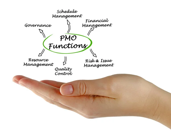 Funzioni Project Management Office — Foto Stock