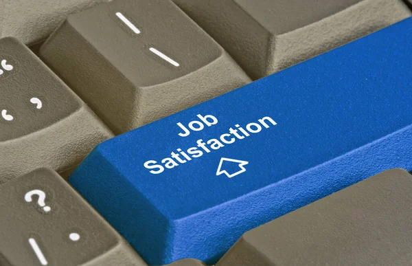 Hot Key Job Satisfaction — Stock Photo, Image