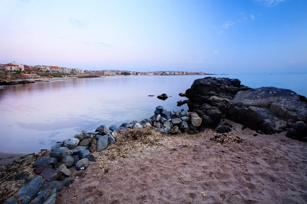 Vista di alba di Sozopol — Foto Stock