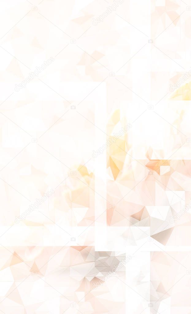abstract background with bokeh defocused lights and shadow, low poly modern design