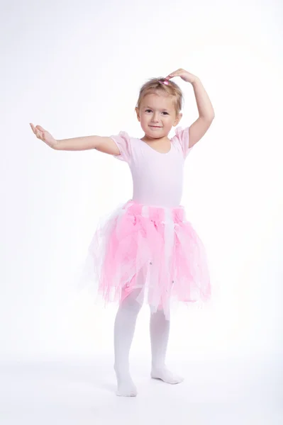 Bailarina de balerina sobre fondo brillante — Foto de Stock