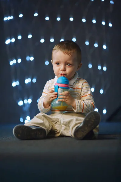 Foto van de schattige kleine jongen — Stockfoto