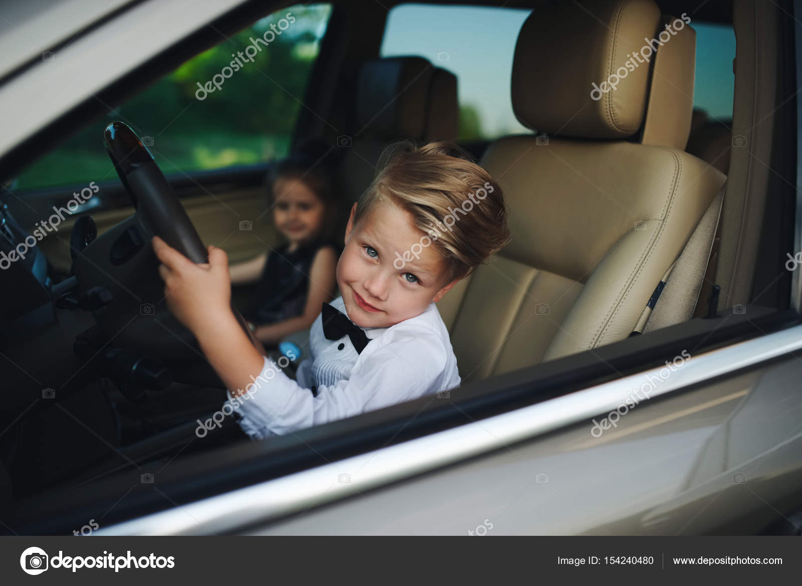 little boy car