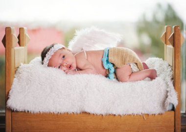 kanatlı sevimli küçük aşk tanrısı