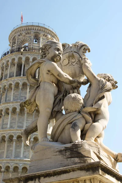 Pisa Fontana dei Putti 01 — Stok fotoğraf