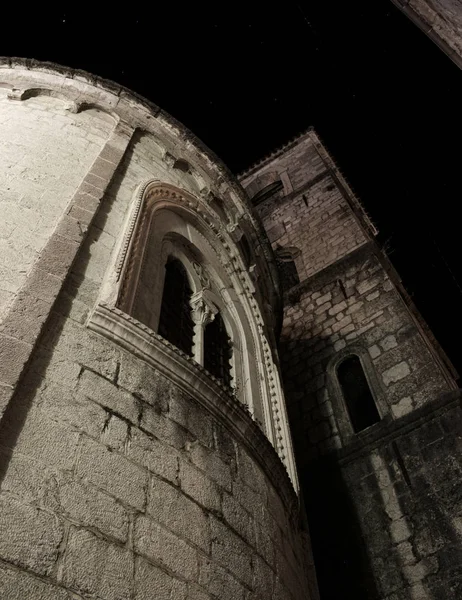 Città di Kotor di notte — Foto Stock