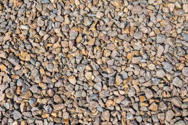 Çakıl dokusu. Küçük çakıl taşları. çakıl, yapı malzemesi veya çöp