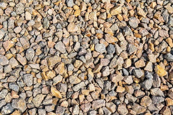 Pebble Konsistens Små Stenar Grus Bygg Material Eller Skräp — Stockfoto