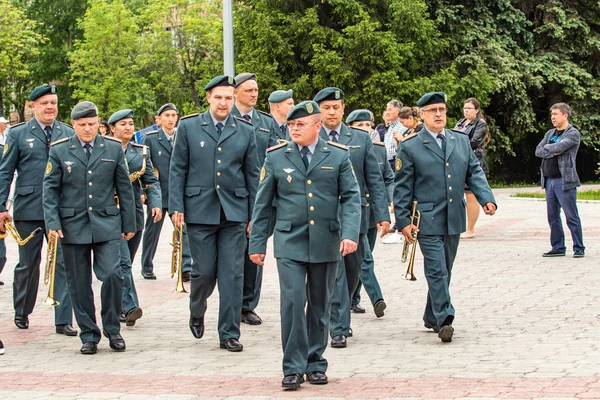 Pietropawłowsk Kazachstan Czerwca 2019 Dzień Symboli Państwowych Republiki Kazachstanu Wakacje — Zdjęcie stockowe