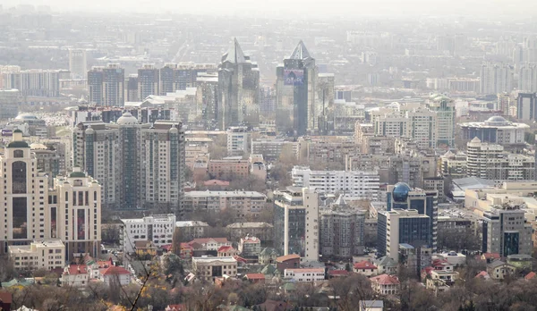 Almaty Kazachstan Maart 2019 Moderne Architectuur Almaty Stad Kazachstan Uitzicht — Stockfoto