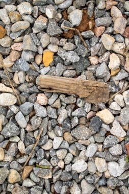 Yuvarlak deniz çakıl arka plan.