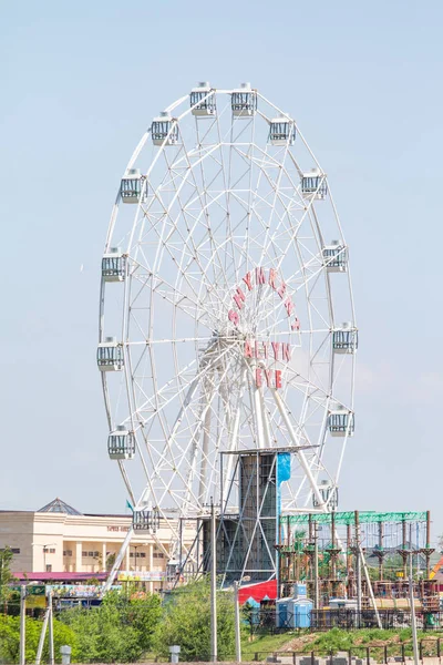 Shymkent Kasachstan April 2019 Ein Review Rad Rennbahnbereich Freizeitpark Natur — Stockfoto