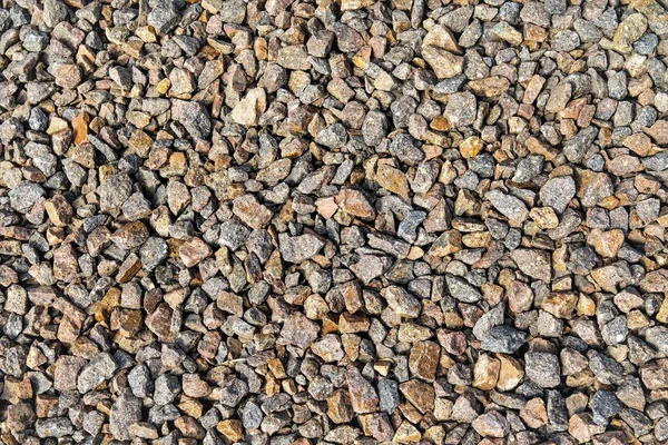 Çakıl Dokusu Küçük Çakıl Taşları Çakıl Yapı Malzemesi Veya Çöp — Stok fotoğraf