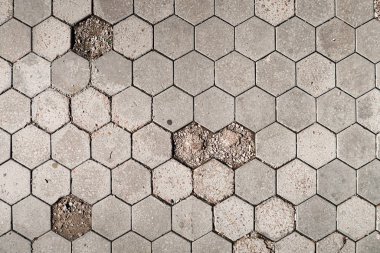 Beton döşeme sokak arka plan doku.