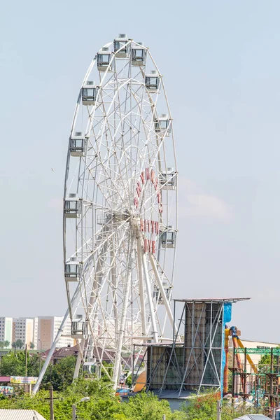 Shymkent Kazakstan April 2019 Översyn Hjulet Travbanan Området Rekreations Park — Stockfoto