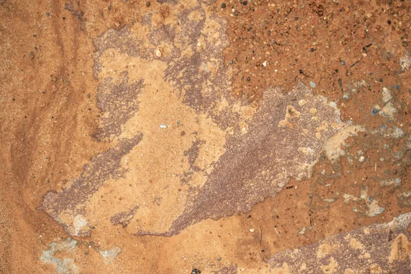 Parede Pedra Granito Vermelho Como Fundo — Fotografia de Stock