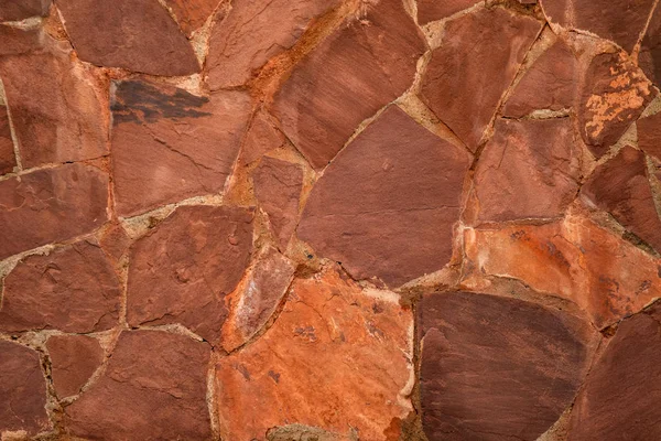 Texture Stone Brown Stone Wall Background — Stock Photo, Image