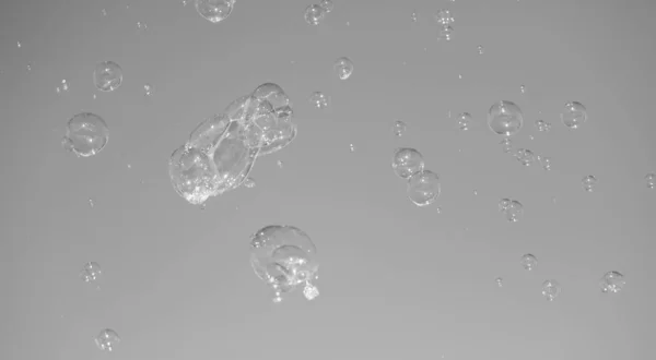 Burbujas Jabón Contra Cielo — Foto de Stock