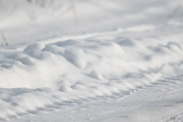 Autosalon Sněhu Zimní Příroda — Stock fotografie