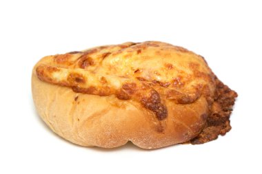 Fırın ürünleri, beyaz arkaplanlı hamur işleri..