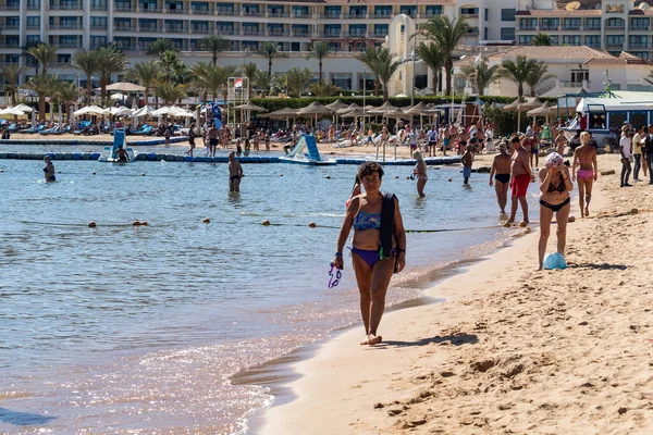 Sharm Sheikh Egito Fevereiro 2020 Macias Férias Verão Beira Mar — Fotografia de Stock