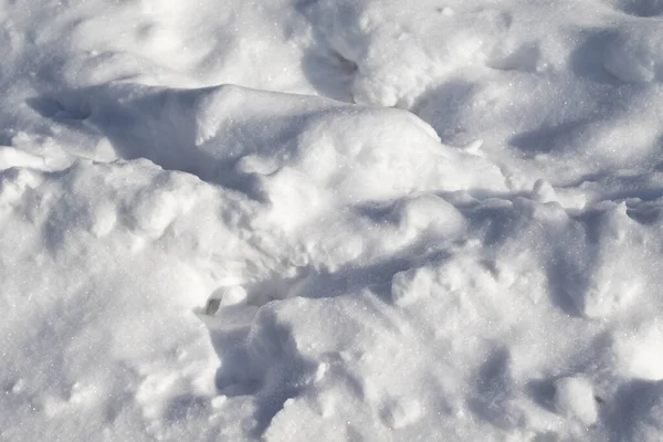 Cubierta Nieve Deriva Nieve Fondo Nieve Textura Nieve —  Fotos de Stock