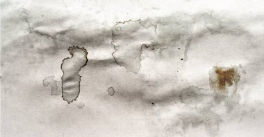 Kirli buruşmuş kağıdın doku arkaplanı.