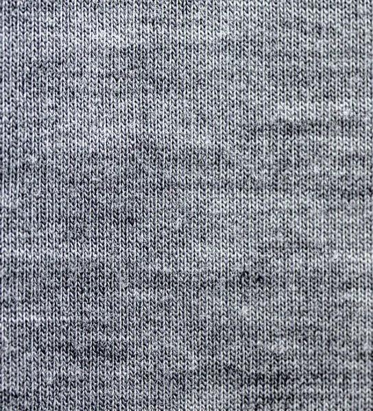 Gray Fabric Texture Background Woolen Yarn — Stock Photo, Image