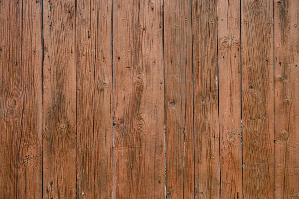 茶色の柵の木製の壁 背景の質感 — ストック写真