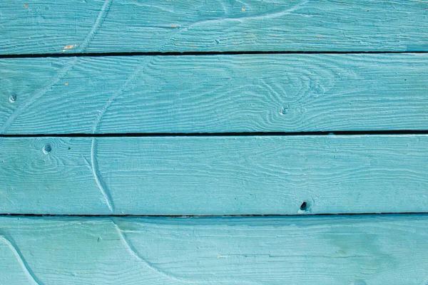 Struttura Della Tavola Legno Con Sfondo Vernice Blu — Foto Stock