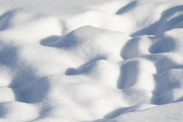 Pokrywa Śnieżna Tło Śniegu Tekstura Śniegu — Zdjęcie stockowe