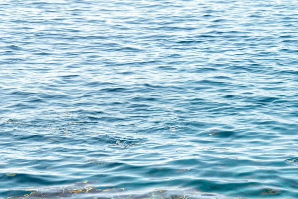 Φόντο Της Θάλασσας Κλασική Γαλάζια Θάλασσα Προοπτική Στον Ορίζοντα — Φωτογραφία Αρχείου