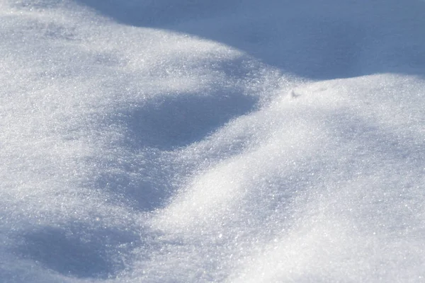 Snow Cover Snowdrift Snow Background Snow Texture — Stock Photo, Image