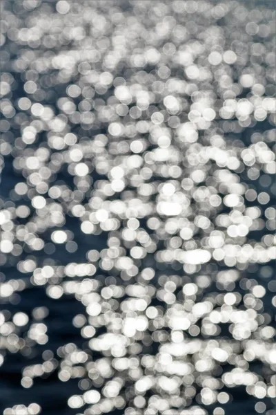 Нечеткие Круглое Блики Воде Bokeh — стоковое фото