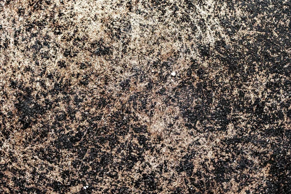 Textura Negra Con Ceniza Metálica Como Fondo Superficie Sartén Está — Foto de Stock