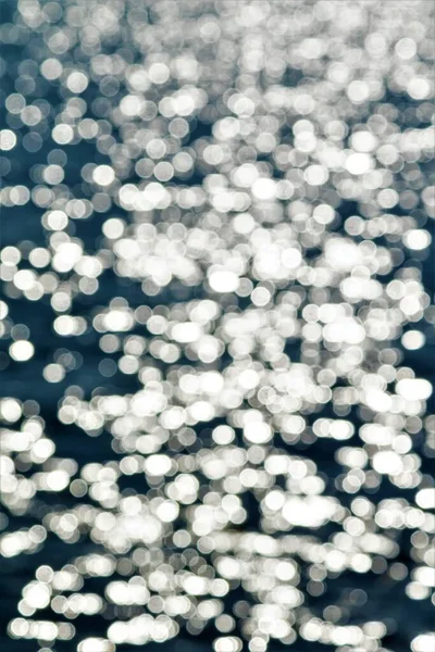 Blurry Glare Water Bokeh — Stock Photo, Image