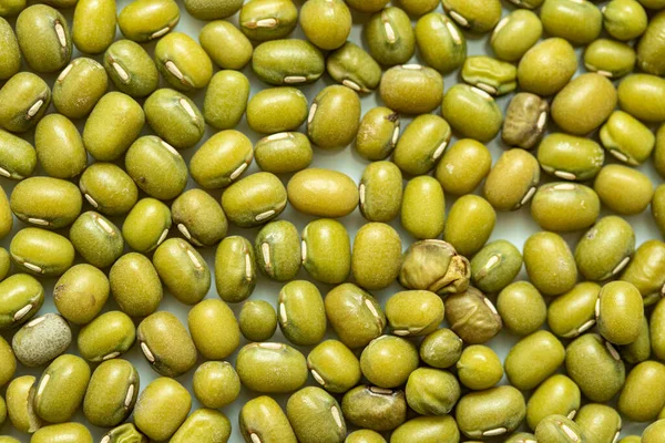 Grön Böna Eller Mung Bean Textur Bakgrund Tapet Mönster — Stockfoto