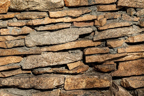 Текстура Стен Плоских Гранитных Камней Каменный Фон — стоковое фото