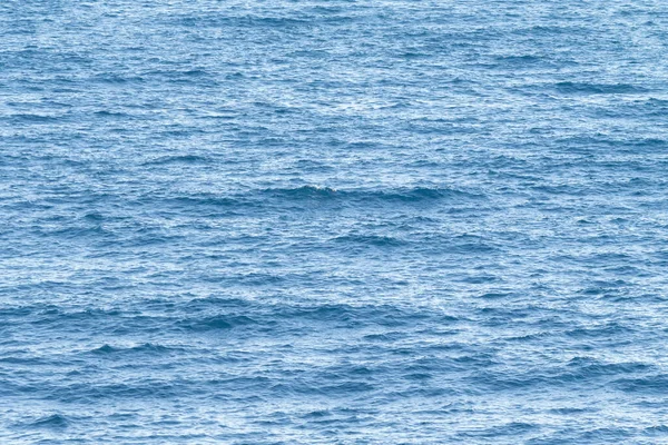 Sullo Sfondo Del Mare Classico Mare Blu Con Una Prospettiva — Foto Stock