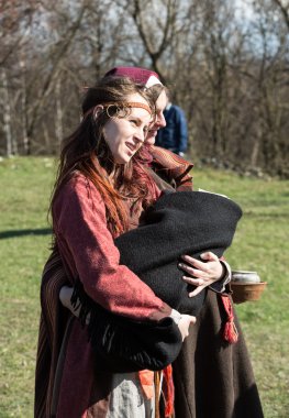 Kimliği belirsiz Rekawka - Lehçe geleneği, katılımcıların Krakow Paskalya sonra Salı günü kutladı. Şu anda Festivali tarihi imar karakteri vardır