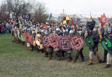 Kimliği belirsiz Rekawka - Lehçe geleneği, katılımcıların Krakow Paskalya sonra Salı günü kutladı. Şu anda Festivali tarihi imar karakteri vardır
