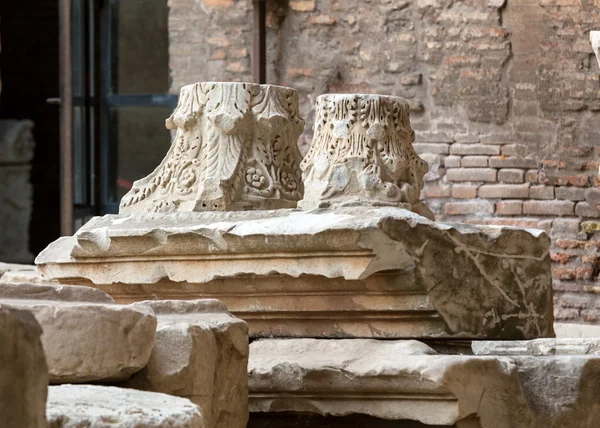 Badene i Diocletian (Thermae Diocletiani) i Rom. Italien - Stock-foto