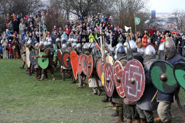 Kimliği belirsiz Rekawka - Lehçe geleneği, katılımcıların kutladı Krakow Salı günü aft er Paskalya. Şu anda Festivali tarihi imar karakteri vardır