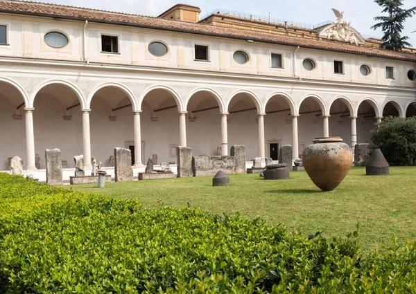 Bad av Diocletianus (Thermae Diocletiani) i Rome. Italien — Stockfoto