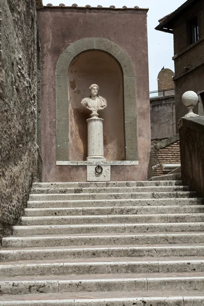 Statue en marbre au Château de l'Ange à Rome. Italie — Photo