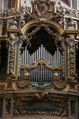 Basilica di Santa Maria içinde Trastevere Roma iç.