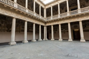 Palazzo Bo, tarihi bina ev 1539, Padova Üniversitesi Padua, İtalya