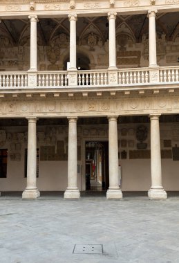 Palazzo Bo, tarihi bina ev 1539, Padova Üniversitesi Padua, İtalya