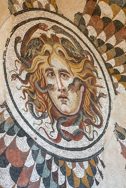 Antike mosaik in bädern von diokletian (thermae diokletiani) in rom. Italien — Stockfoto
