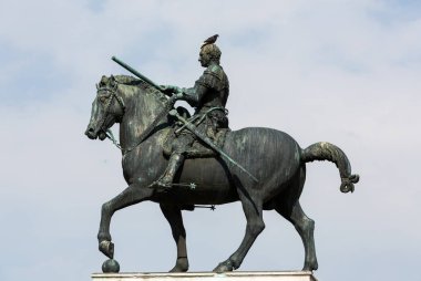 Atlı heykeli Gattamelata Padua, İtalya